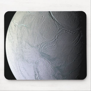 Saturn's moon Enceladus Mouse Pad