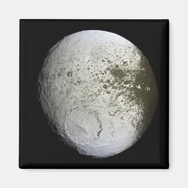 Saturn's moon Iapetus 2 Magnet (Front)