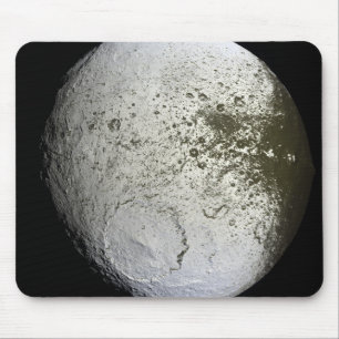 Saturn's moon Iapetus 2 Mouse Pad