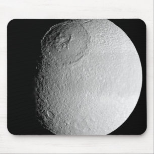 Saturn's moon Tethys 2 Mouse Pad