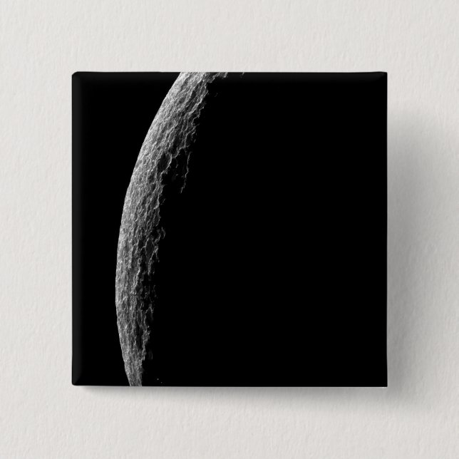 Saturn's moon Tethys Button (Front)