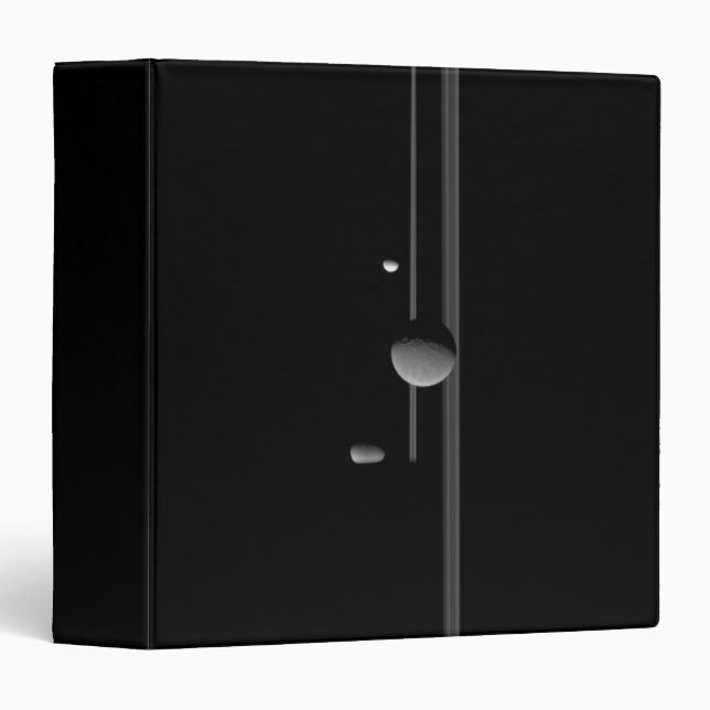 Saturn's Moons Avery Binder (Front/Spine)