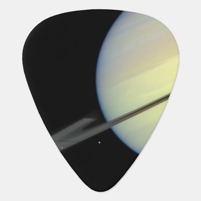 Saturn's Moons - Frame 2 Guitar Pick (Front)