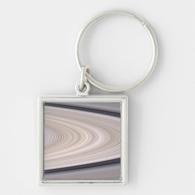 Saturn's ring system keychain (Front)