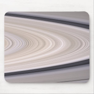 Saturn's ring system mouse pad