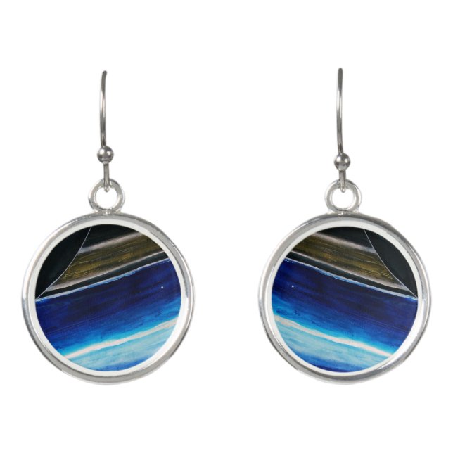 Saturn's Rings Earrings (Front)