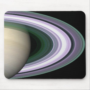 Saturn's Rings Mouse Pad