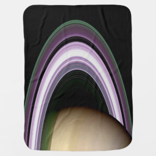 Saturn's Rings Swaddle Blanket