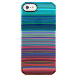 Saturn's Ultra-Violet Rings Clear iPhone SE/5/5s Case