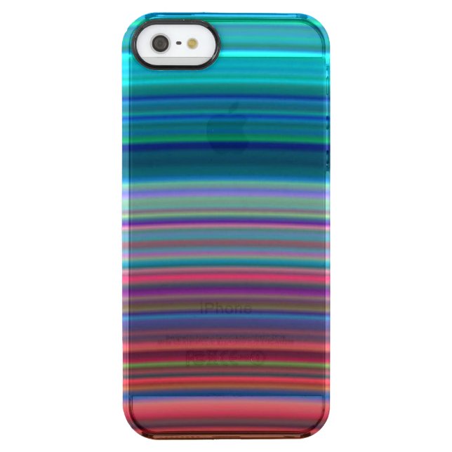 Saturn's Ultra-Violet Rings Uncommon iPhone Case (Back)