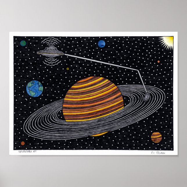 Saturntable #2 Poster (Front)