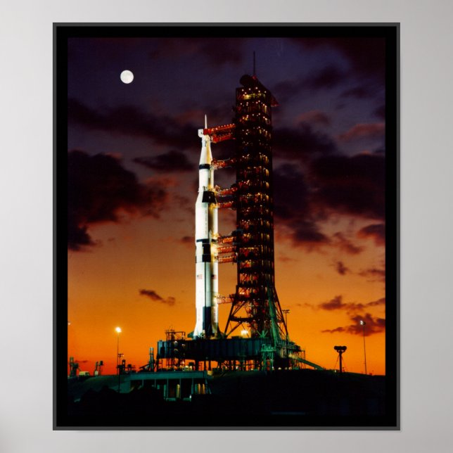 SaturnV Rocket Poster (Front)