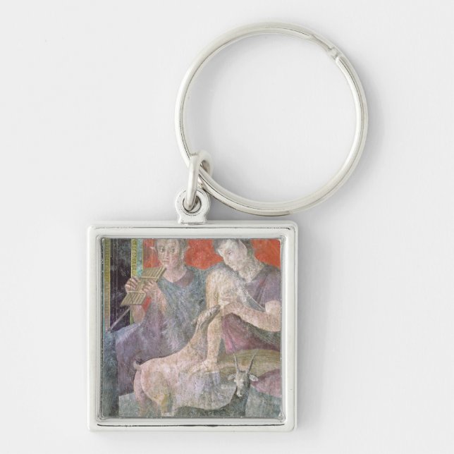 Satyr and Nymph Keychain (Front)