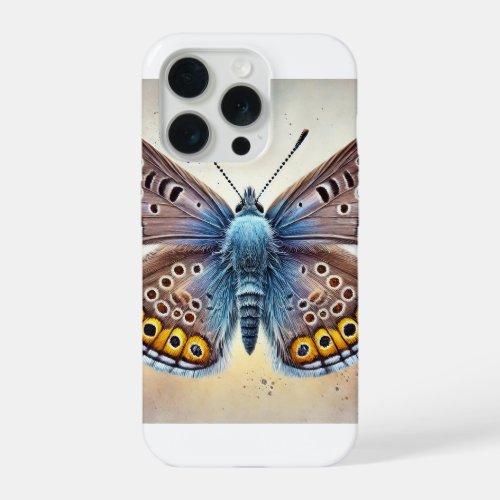 Satyr Butterfly 190624IREF102 _ Watercolor iPhone 15 Pro Case