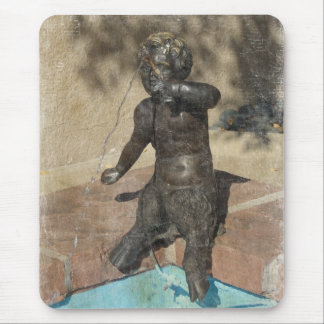 Satyr Fountain Mouse Pad