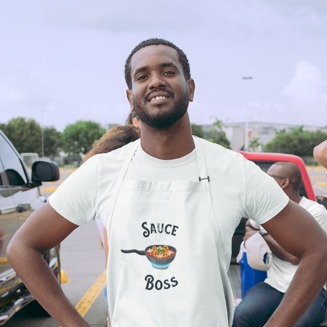 Sauce Boss Long Apron (Creator Uploaded)