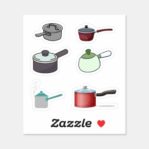 Saucepan Stickers