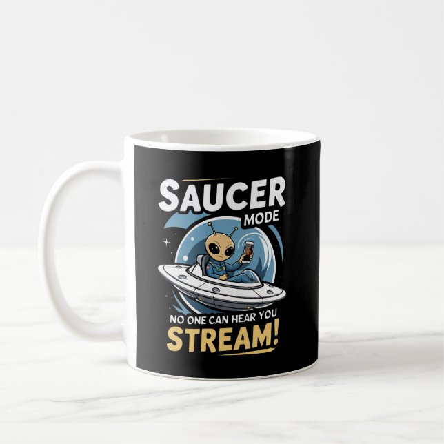 Saucer Mode Coffee Mug (Left)