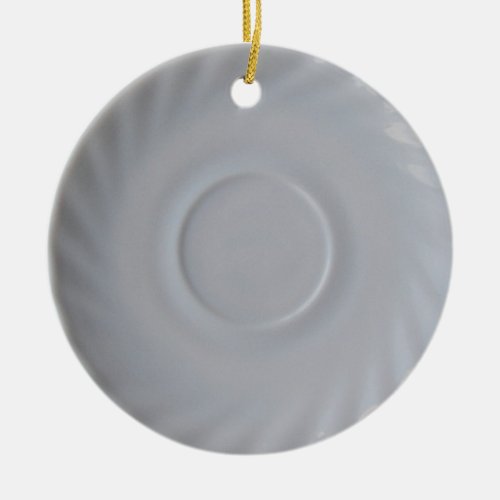 Saucer Plate Ornament