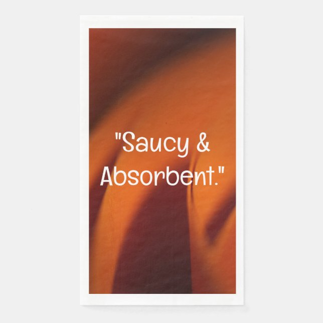 Saucy & Absorbent Kitchen Towel (Front)