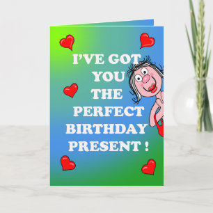 Saucy Birthday Card
