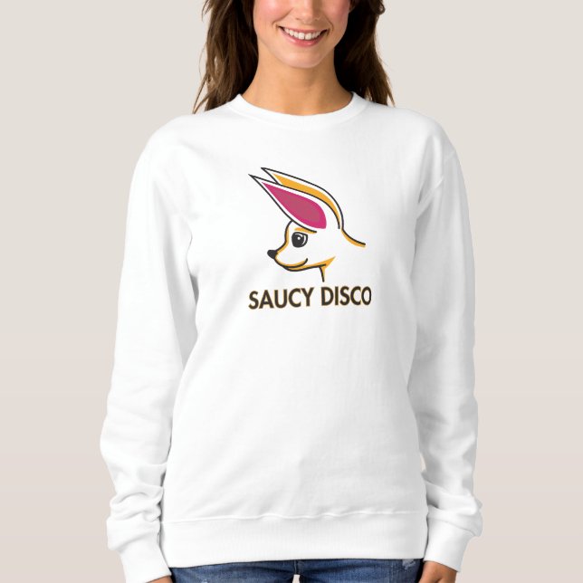 Saucy Disco Logo Sweatshirt (Front)