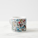 Saudade // popular motifs from Portugal Espresso Cup