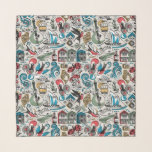 Saudade // popular motifs from Portugal Scarf