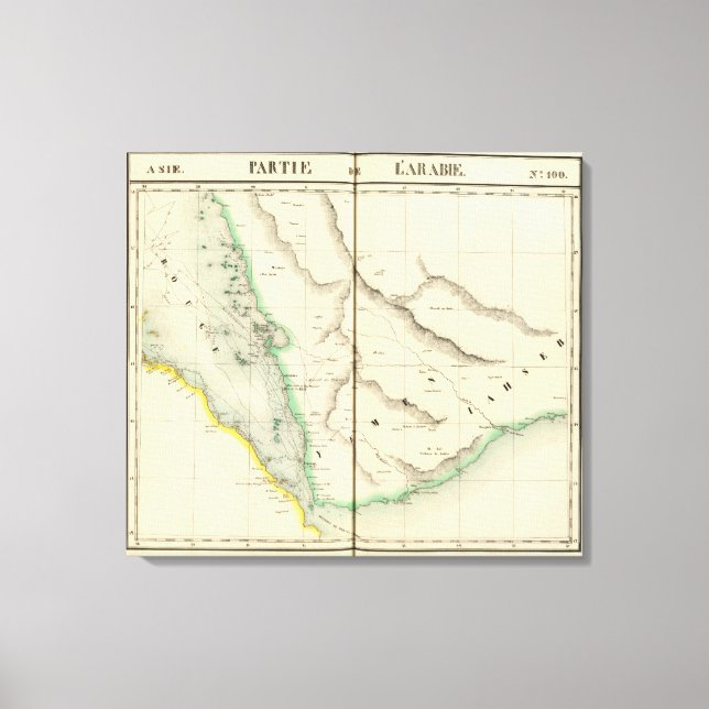 Saudi Arabia, Asia 100 Canvas Print (Front)