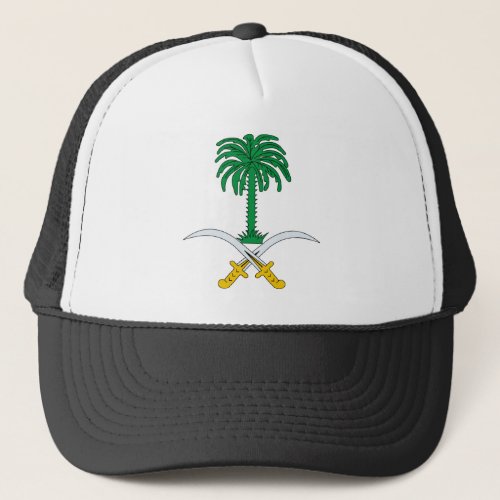 Saudi Arabia Coat of Arms Trucker Hat