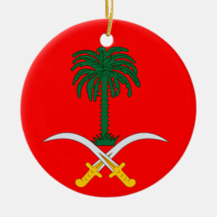 SAUDI ARABIA* Custom Christmas Ornament