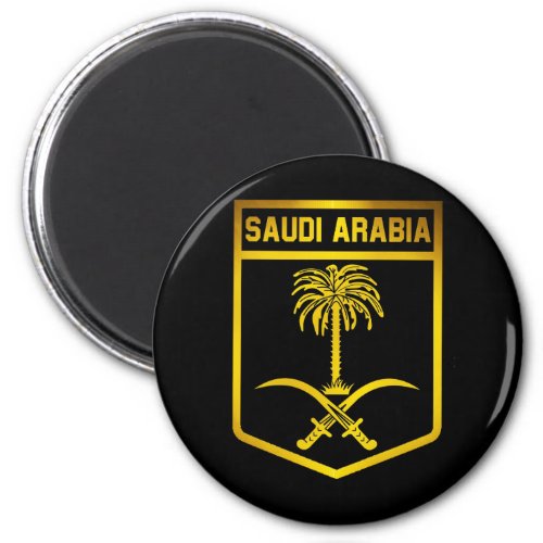 Saudi Arabia Emblem Magnet
