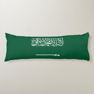 Saudi Arabia Flag Body Pillow