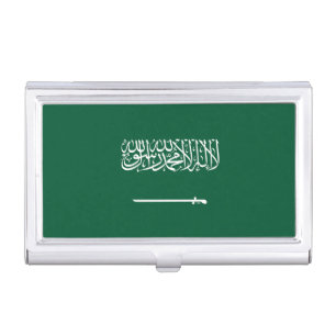 Saudi Arabia Flag Business Card Case