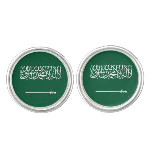 Saudi Arabia Flag Cufflinks