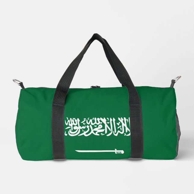 Saudi Arabia flag Duffle Bag (Front)