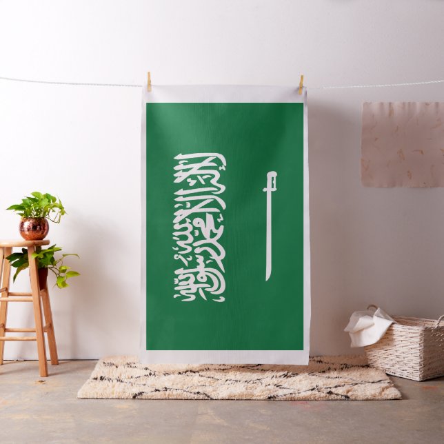 Saudi Arabia flag Fabric (In Situ)