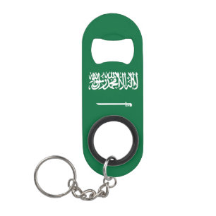 Saudi Arabia flag Keychain Bottle Opener