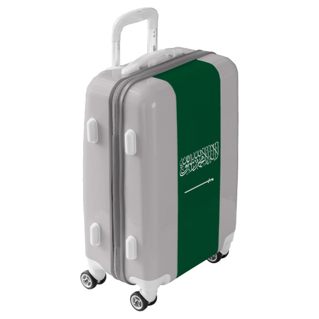 Saudi Arabia Flag Luggage (Rotated Left)