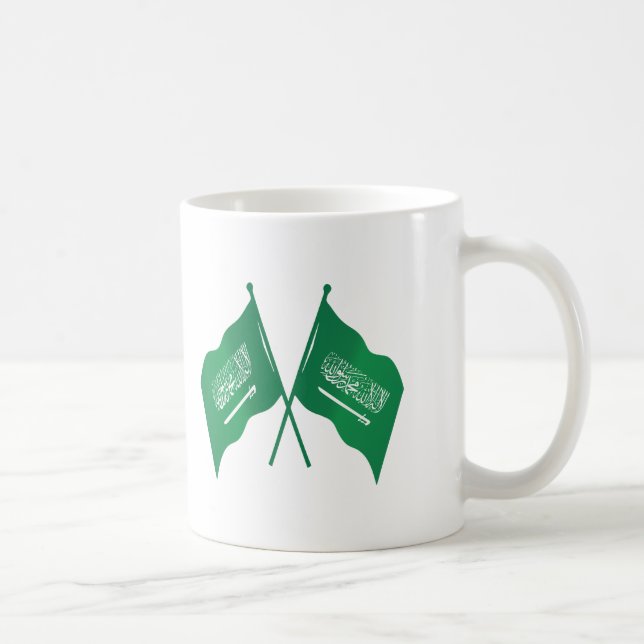 Saudi Arabia Flag Mug | KSA National Day 2025 Gift (Right)