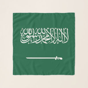 Saudi Arabia Flag Scarf