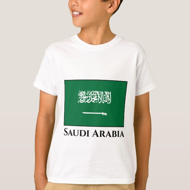Saudi Arabia Flag T-Shirt (Front)