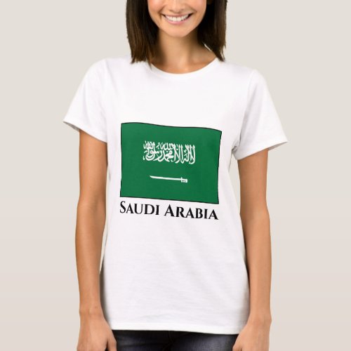 Saudi Arabia Flag T_Shirt