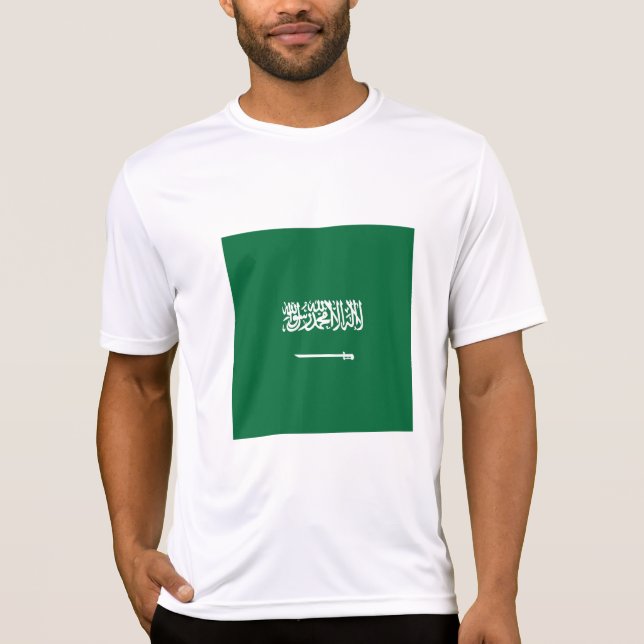 Saudi Arabia flag T-Shirt (Front)