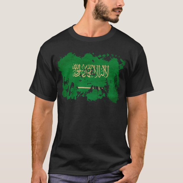 Saudi Arabia Flag T-Shirt (Front)
