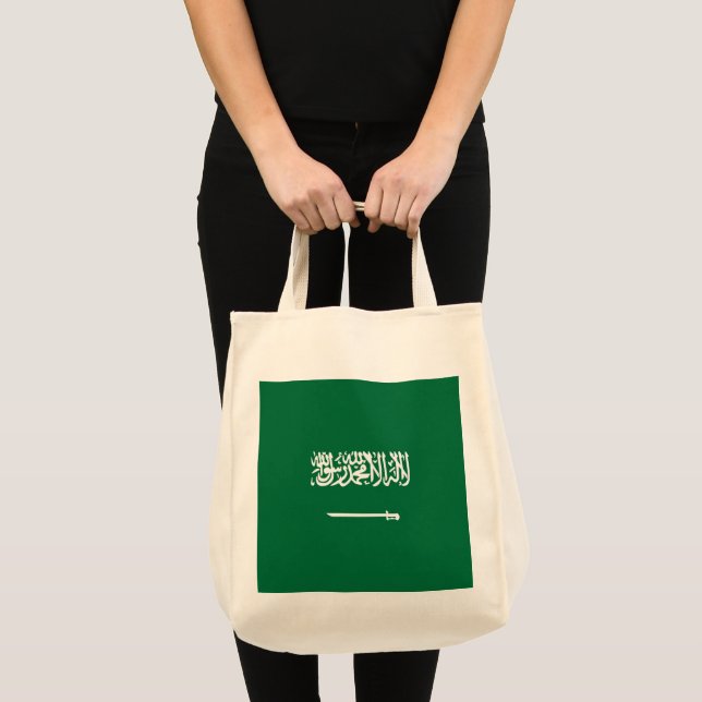 Saudi Arabia flag Tote Bag (Front (Product))