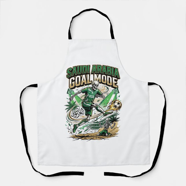Saudi Arabia Goal Mode Skeleton Striker Nations Dy Apron (Front)