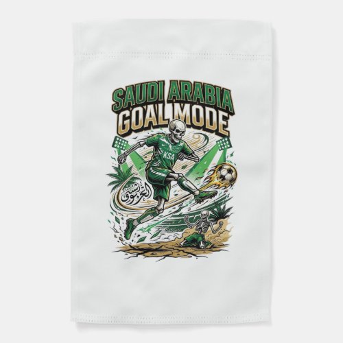 Saudi Arabia Goal Mode Skeleton Striker Nations Dy Garden Flag