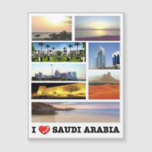 Saudi Arabia - I Love (Front)