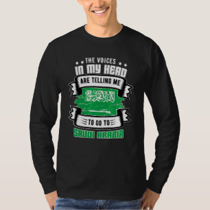 Saudi Arabia In My Head T-Shirt